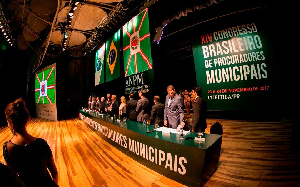 Mesa diretiva - XIV Congresso Brasileiro dos Procuradores Municipais - ANPM - Fulze Live Marketing