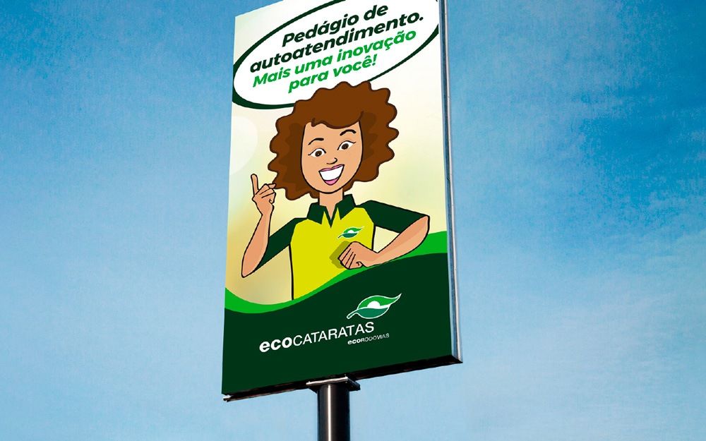 Olívia. O primeiro Pedágio de autoatendimento do Brasil